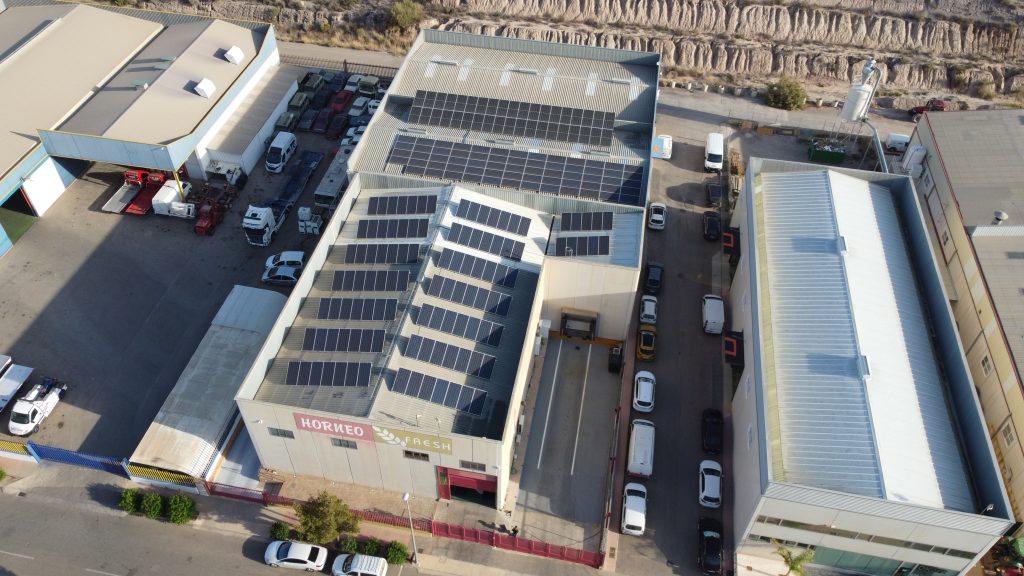 Instalación fotovoltaica operativa en Artimasa