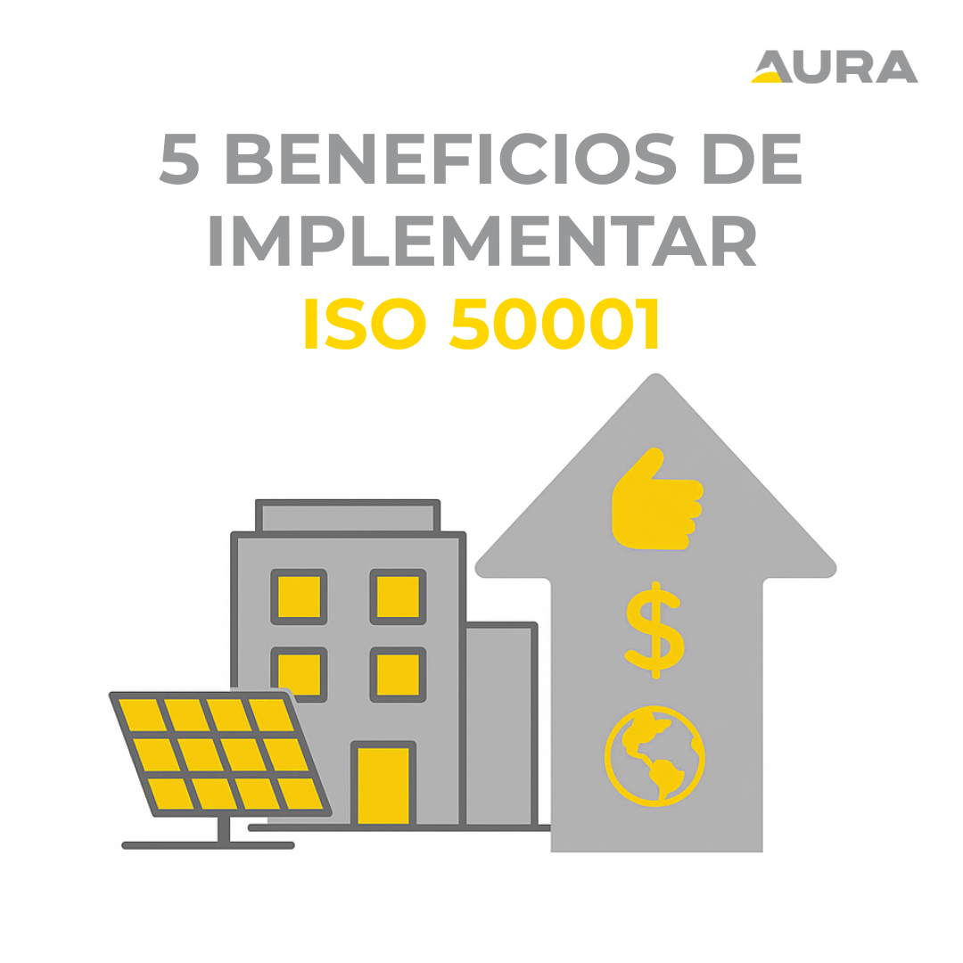 5 beneficios clave de implementar ISO 50001 en tu empresa - Aura Ingeniería