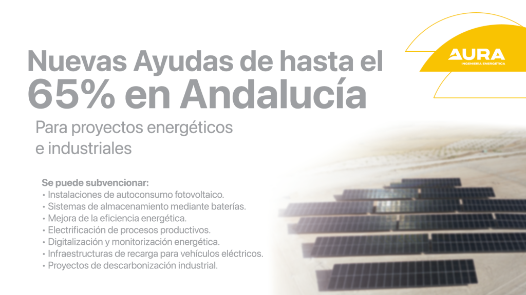 Actuaciones subvencionables para las nuevas ayudas de Andalucía