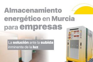 Una explicación sobre el mercado energético y su solución mediante almacenamiento energético para empresas en Murcia